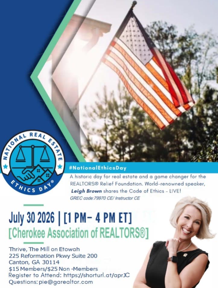 Flyer with american flag\, and instructor